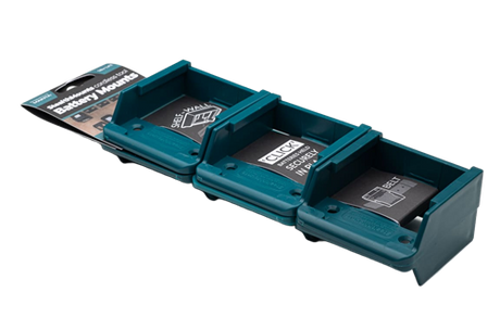Stealthmounts bm-mk18-blu-6 accuhouder voor makita 18v lxt | blauw | 6-pack - bm-mk18-blu-6