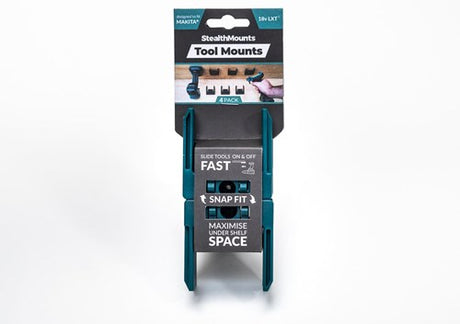 Stealthmounts machinehouder voor makita lxt - blauw - 4-pack
