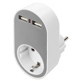 Usb a stopcontact