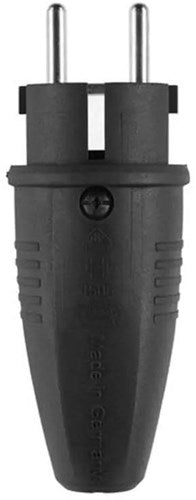Stroomlijn randaarde stekker | rubber abl - 6641220