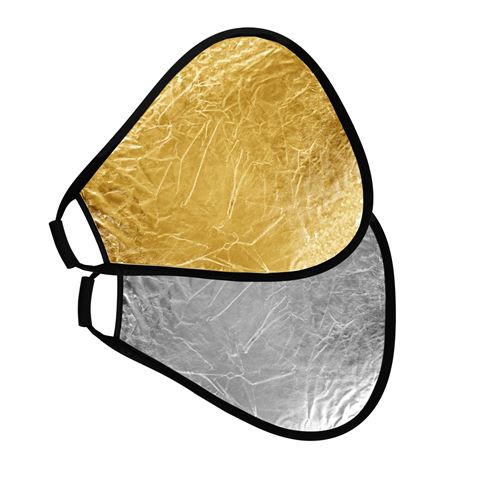 StudioKing Grip Reflector Goud Zilver CRGGS60 60 cm