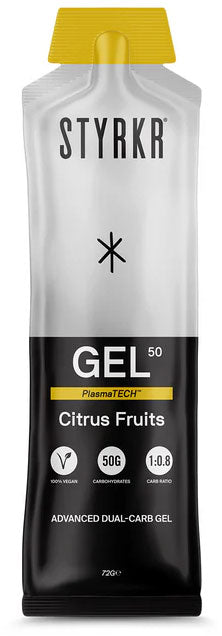 Styrkr gel50 dual-carb energie gel