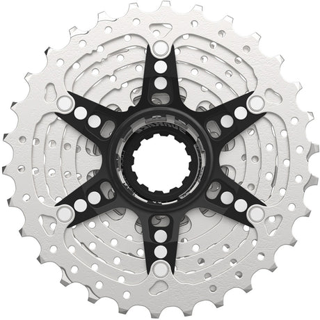 Sunrace cassette csrz800 12v 11-36t zilver rood