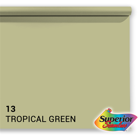 Superior achtergrondpapier 13 tropical green 1,35 x 11m