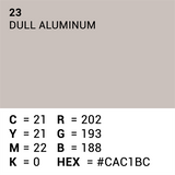 Superior achtergrondpapier 23 dull aluminum 1,35 x 11m