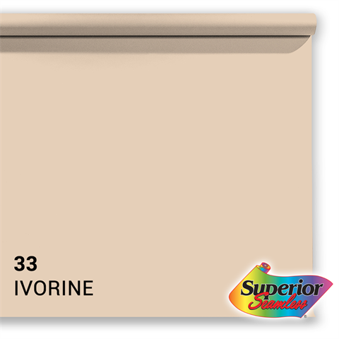 Superior Achtergrondpapier 33 Ivorine 1,35 x 11m