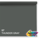 Superior achtergrondpapier 57 thunder grey 1,35 x 11m