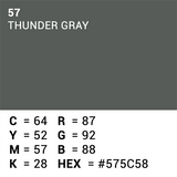 Superior achtergrondpapier 57 thunder grey 1,35 x 11m