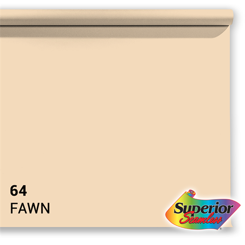 Superior achtergrondpapier 64 fawn 1,35 x 11m