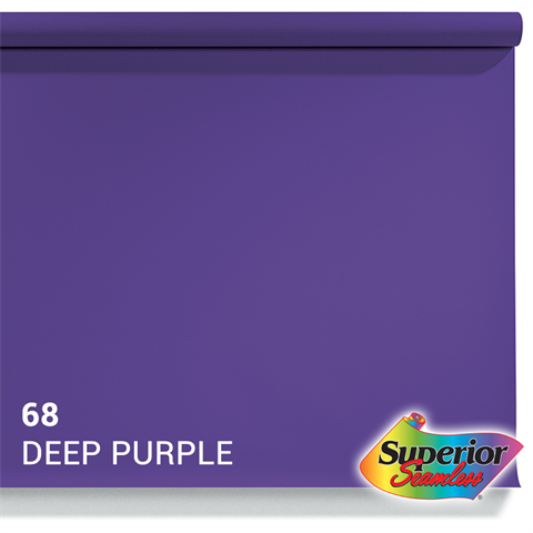 Superior achtergrondpapier 68 deep purple 1,35 x 11m