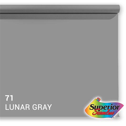 Superior achtergrondpapier 71 lunar gray 1,35 x 11m