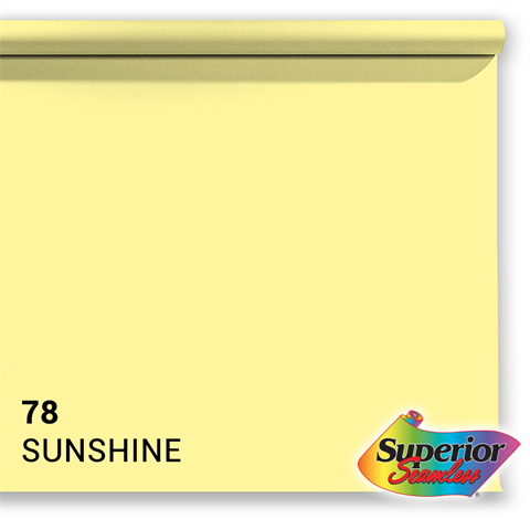 Superior achtergrondpapier 78 sunshine 1,35 x 11m