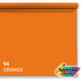 Superior achtergrondpapier 94 orange 1,35 x 11m