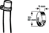 Cornat spanring 32-50mm 1st rvs - t308305