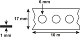 Cornat montageband (+ kunststof) 19mm 10m - t562199