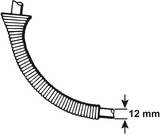 Cornat plooiveer voor koperbuis 12mm - t595201