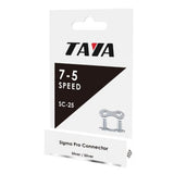 Taya Kettingschakel sigma pro 1 2x3 32 zilver per 2 stuks