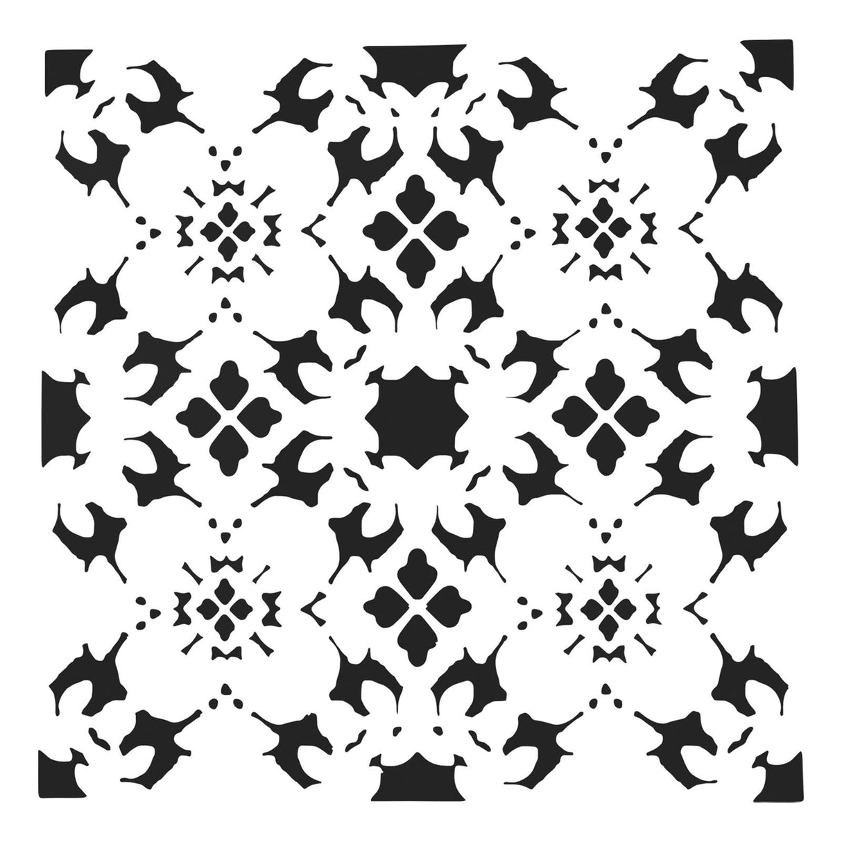 The crafter's workshop • sjabloon poppy grid