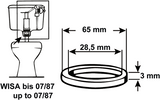 Cornat dichting afloop spoelkast wisa - tec380423