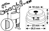 Cornat dichting voor wisa abu grohe-kraan - tec380428