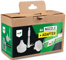 Tec7 nozzles + adapters sausages (doosje 6st) - 599316290