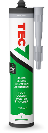 Tec7 patroon universele kit 310ml grijs - 535306000
