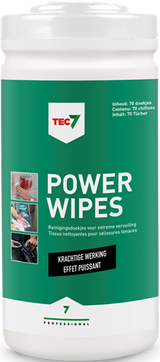 Tec7 powerwipes reinigingsdoekjes 70 doekjes - 467030000