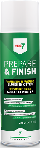 Tec7 prepare finish 400ml | voorbereiding en afwerking van lijmen en kitten - 120050000