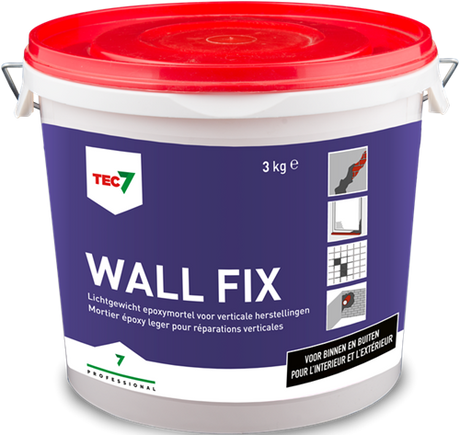 Tec7 wall fix | lichtgewicht epoxymortel | emmer 3kg - 602830000