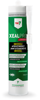 Tec7 xealpro afdichtingskit transparant grijs patroon 310ml - 528007000