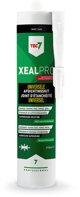 Tec7 xealpro afdichtingskit zwart patroon 310ml - 528003000