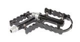 Tecora e tecmulti pedaalset aluminium multigrip zwart op kaart