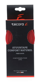 Buzaglo tecora e stuurlint confort naturel, ø2,5x30mm, 1.8m, rood
