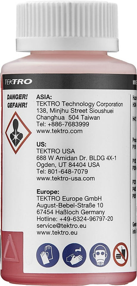 Tektro minerale remolie 100ml op kaart
