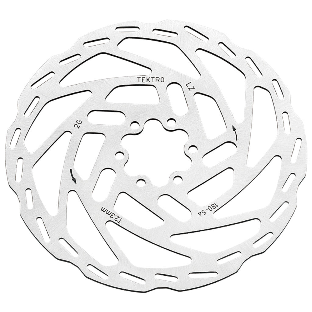 Tektro schijfrem rotor tr203-54 ø203 2.3mm
