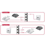 Telefoonkabelsplitter rj11