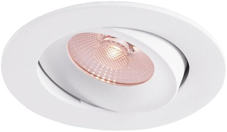 Enzo thorgeon led inbouwspot 8,2w dimtowarm 96mm rond verstelbaar wit - led4680