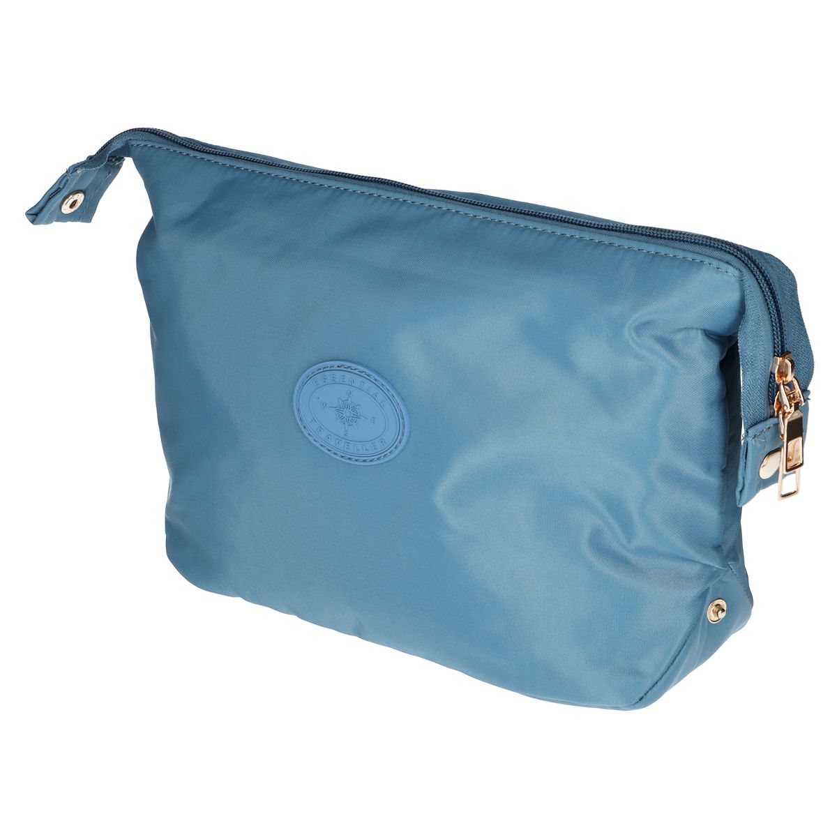 Traveller toilettas essentials blauw 30cm x 20cm