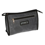 Traveller toilettas sports classic military grijs blauw 30cm x 24cm