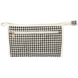 Traveller toilettas pied-de-poule 30cm x 19.5cm