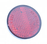 Hi-point achterreflector 41 mm per stuk rood