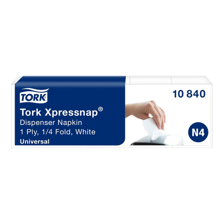 Tork servetten voor dispenser wit n4 n12 (22x 33 cm)
