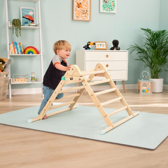 Tp toys Active-Tots Klimdriehoek Houten Klimrek vanaf 12 Maanden