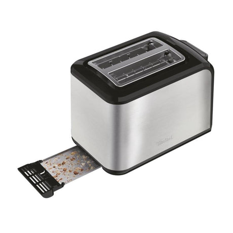 Tefal tt410d express broodrooster 16x26x19 cm 850w rvs zwart