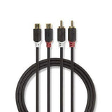 Nedis tulp audio verlengkabel