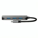 Nedis usb c naar a hub - 4 poorten