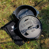 Valhal Dutch Oven Braadpan Gietijzer zonder pootjes 6,1 L