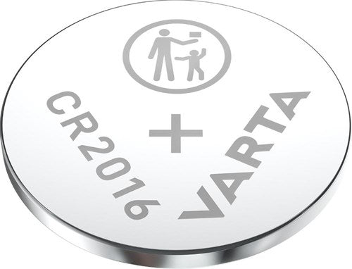 Varta cr2016 lithium knoopcel batterij 3v blister(2) - 3240352