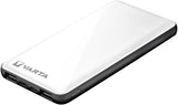 Enzo varta powerbank 10.000ma zilver + led indicatie usb en usb-c - 3509010