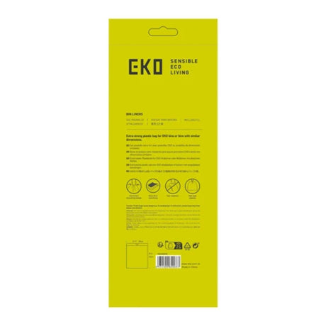 Eko afvalzakken type e 25-35 liter - rol 12 zakken